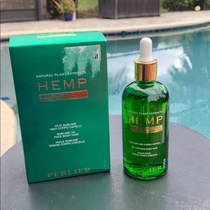 Perlier Hemp Sublime Oil Face Body Hair 4.9 oz